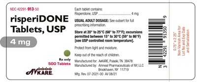4 (913 50 4mg 500ct)